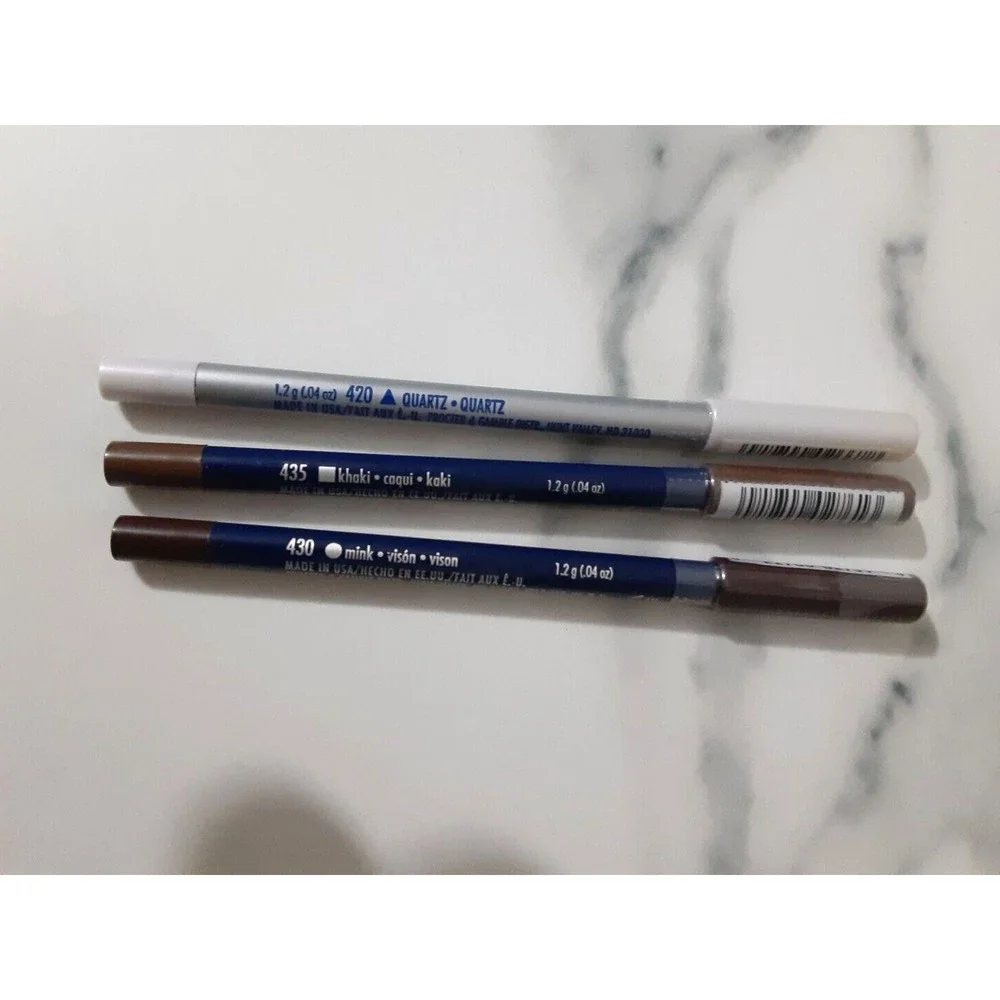 CoverGirl CG Smoothers Eyeliner Lot Of 3 - Mink 430 , Khaki 435 , Quartz 420